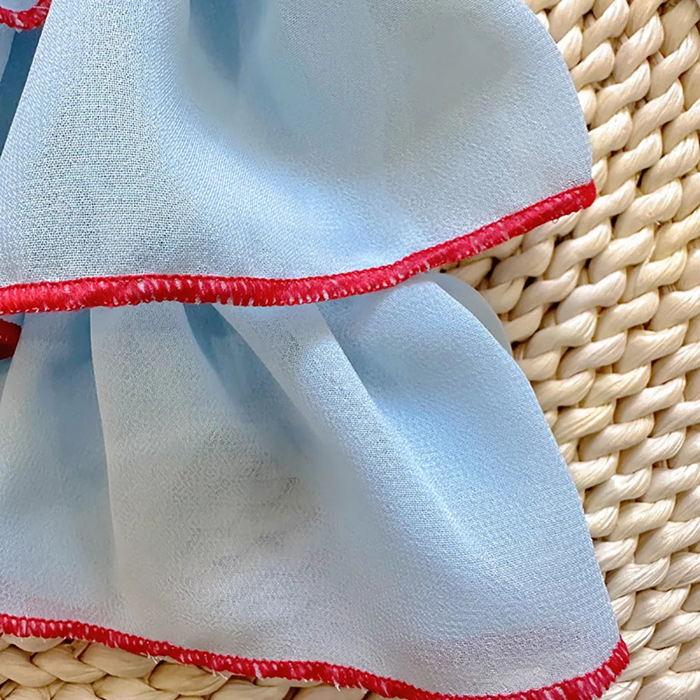 Dog Dress Cat Cute Skirt Pet Clothing Chihuahua Stripe Skirt