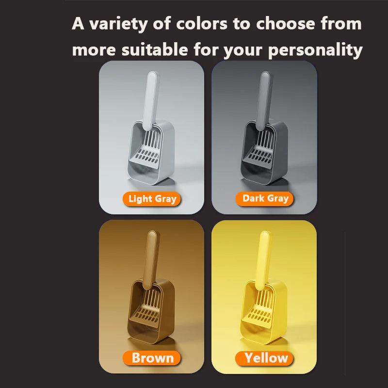 KEMORELA Cat Litter Scoop Self-cleaning Cat Litter Box Shovel Kitty Toilet Clean Tool for Litter Tray Shovel Cat supplies