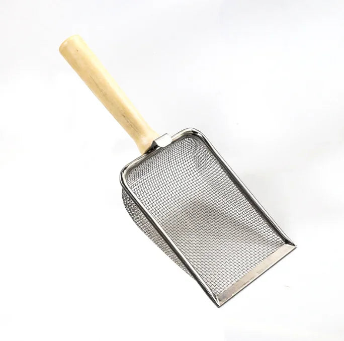 Large Size Cat Litter Scoop Premium Metal Stainless Steel Durable Pet Litter Tool For Sifting Ideal For Cat Owners Daily Use