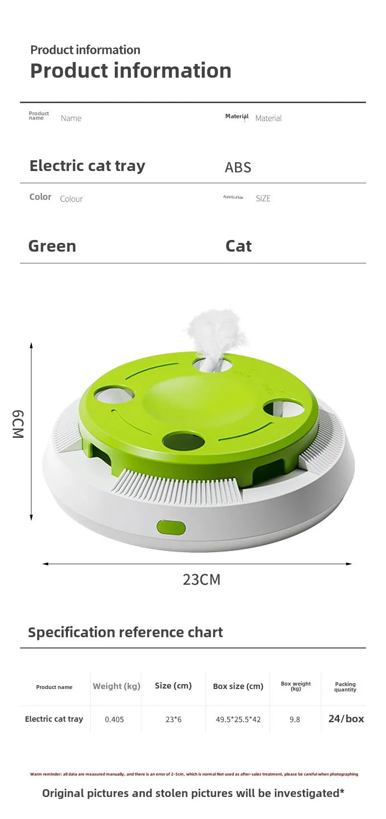Cat toys Self-Hi Electric Toys Smart Boredom Toys Cat Turntable Into Kittens Automatic Teaser Cat Sticks Pet Supplies