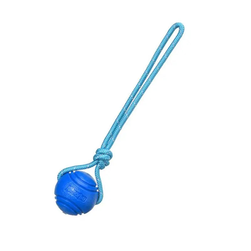 Dog Ball with Rope Exercise and Training Toy for Small Medium Dogs Interactive Pull Throw Toy for Indoor Outdoor