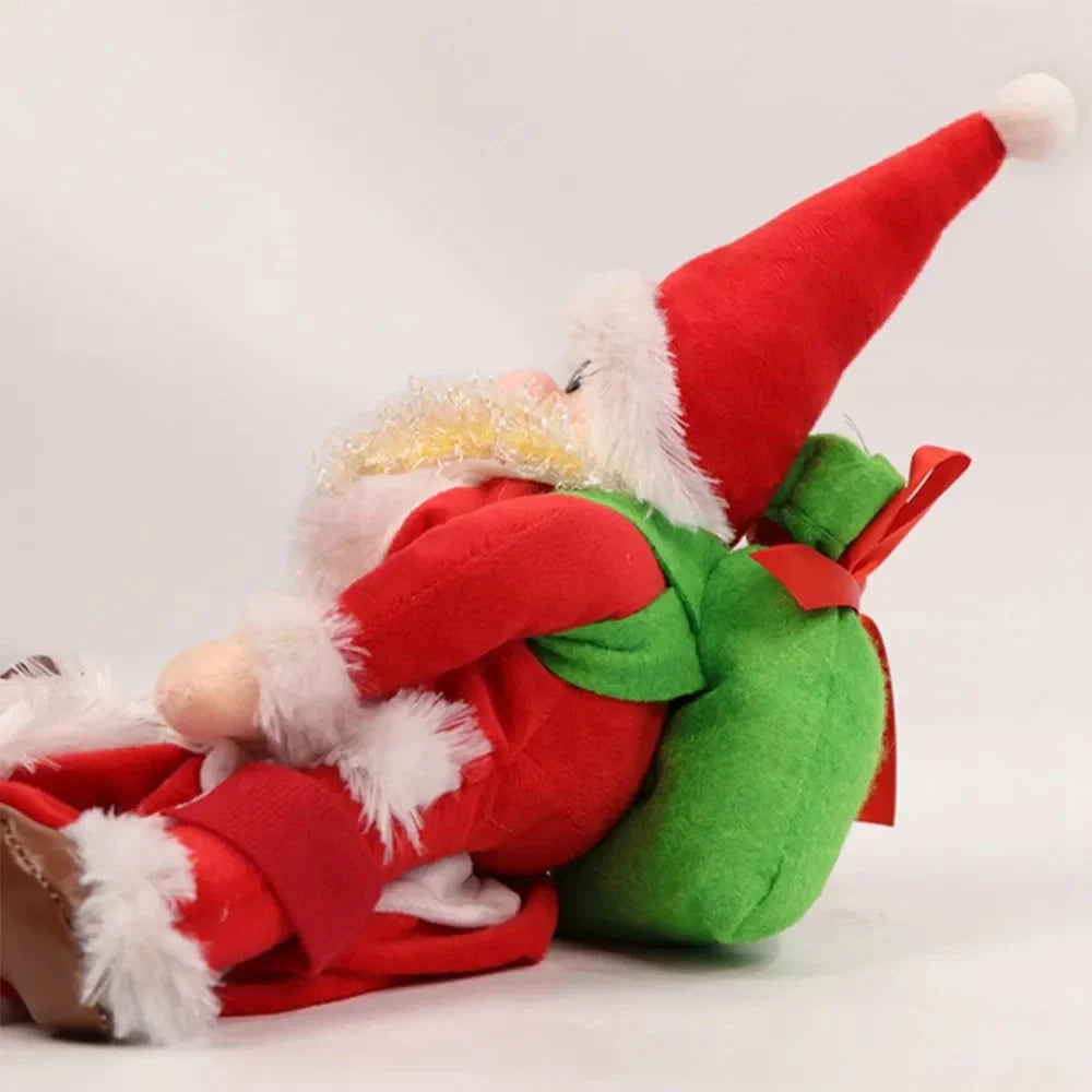 Christmas Dog Costume Funny Christmas Santa Claus Riding on Dog Pet Cat Holiday Outfit Clothes Dressing up for Halloween Xmas