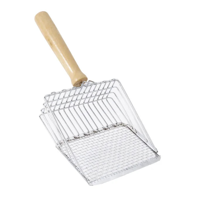 Large Size Cat Litter Scoop Premium Metal Stainless Steel Durable Pet Litter Tool For Sifting Ideal For Cat Owners Daily Use