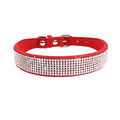 Dog Collar Crystal Glitter Rhinestone Pet Collars Small Medium Dogs