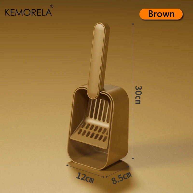 KEMORELA Cat Litter Scoop Self-cleaning Cat Litter Box Shovel Kitty Toilet Clean Tool for Litter Tray Shovel Cat supplies