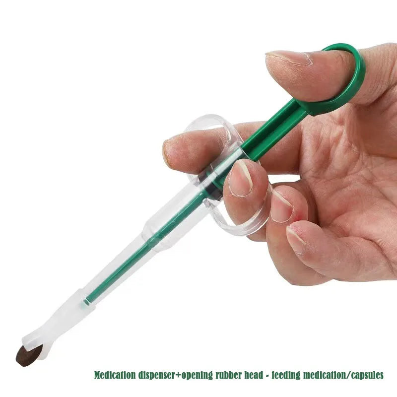 Pet Medicine Feeder Cat Tablet Syringe Feeder Pet Medication Dispenser Pressing Feeding Pet Sickness Care