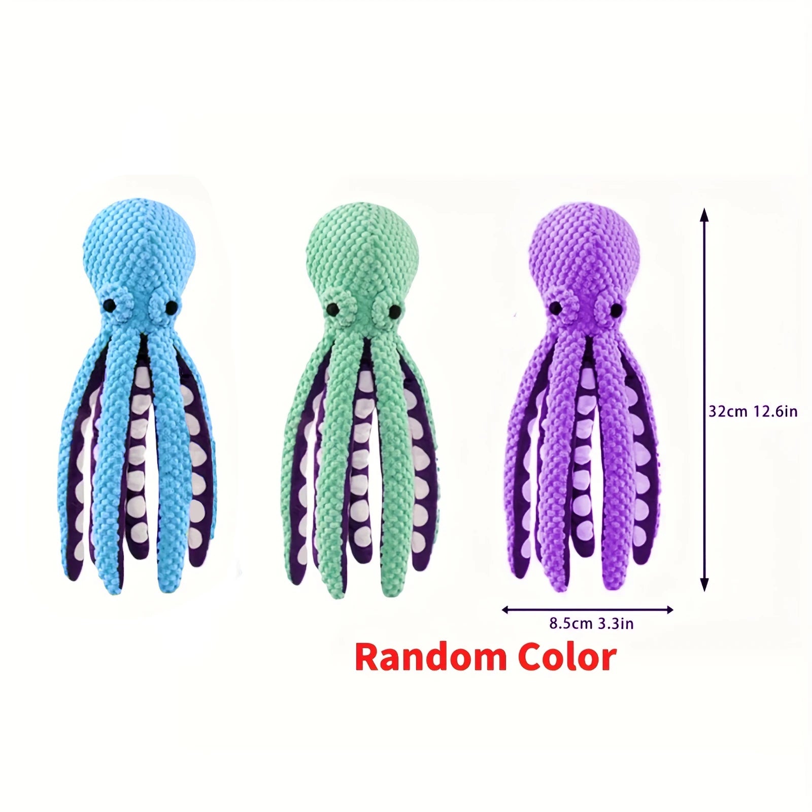 Large Squeaky Dog Toys- Plush Dog Toys with Soft Fabric for Small, Medium, and Large Dogs Daily Companionship, Training