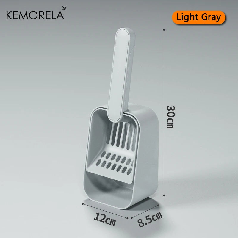 KEMORELA Cat Litter Scoop Self-cleaning Cat Litter Box Shovel Kitty Toilet Clean Tool for Litter Tray Shovel Cat supplies